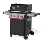 Grelhador a gás com 4 queimadores em aço com chapa (plancha) Spirit E-425 – Weber