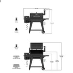 Grelhador a pellets PRO Series 850 – Pit Boss
